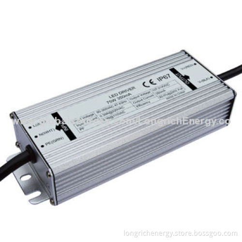 75W Waterproof LED Power Supply/Constant Current LED Driver with OSP, OVP, OLP ProtectionsNew